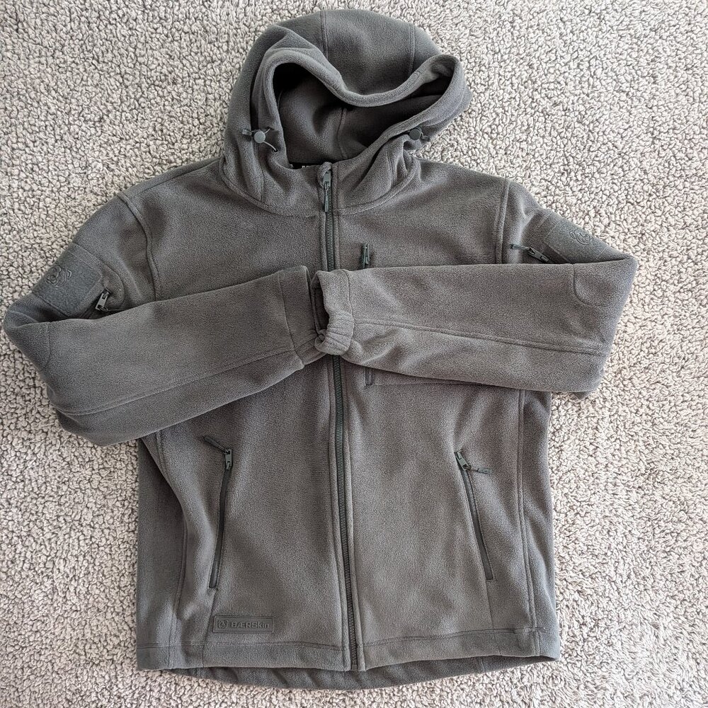 BÆRSkin / Baerskin Tactical Supply Co. Fleece Hoodie - Gray - Men’s Large